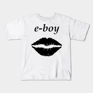 E Boy Kids T-Shirt